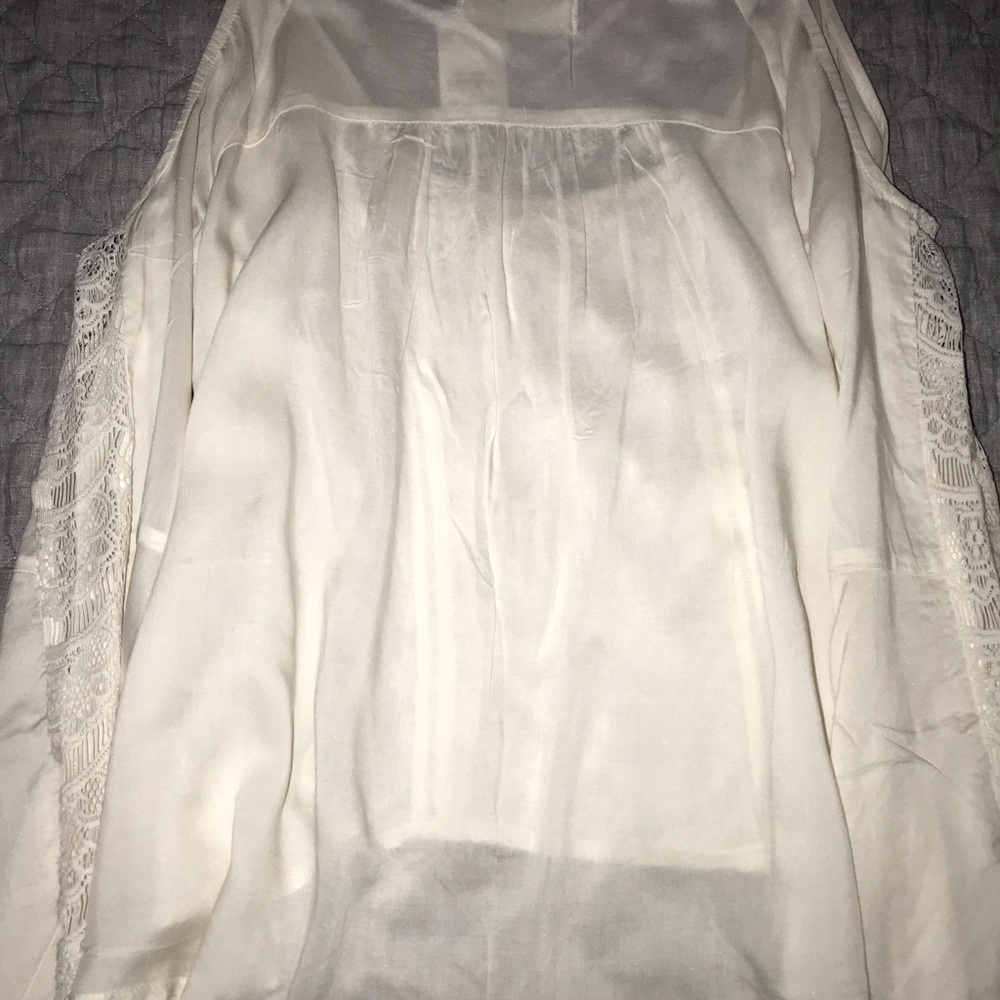 NWT Abercrombie & Fitch shoulder less long sleeve top - Picture 4 of 6